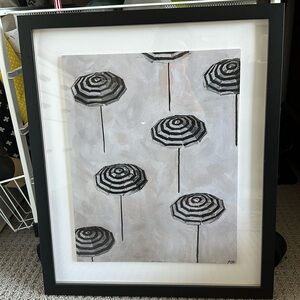 Custom umbrella print